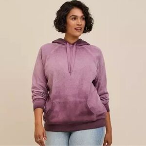 Torrid Purple Ombre Hoodie